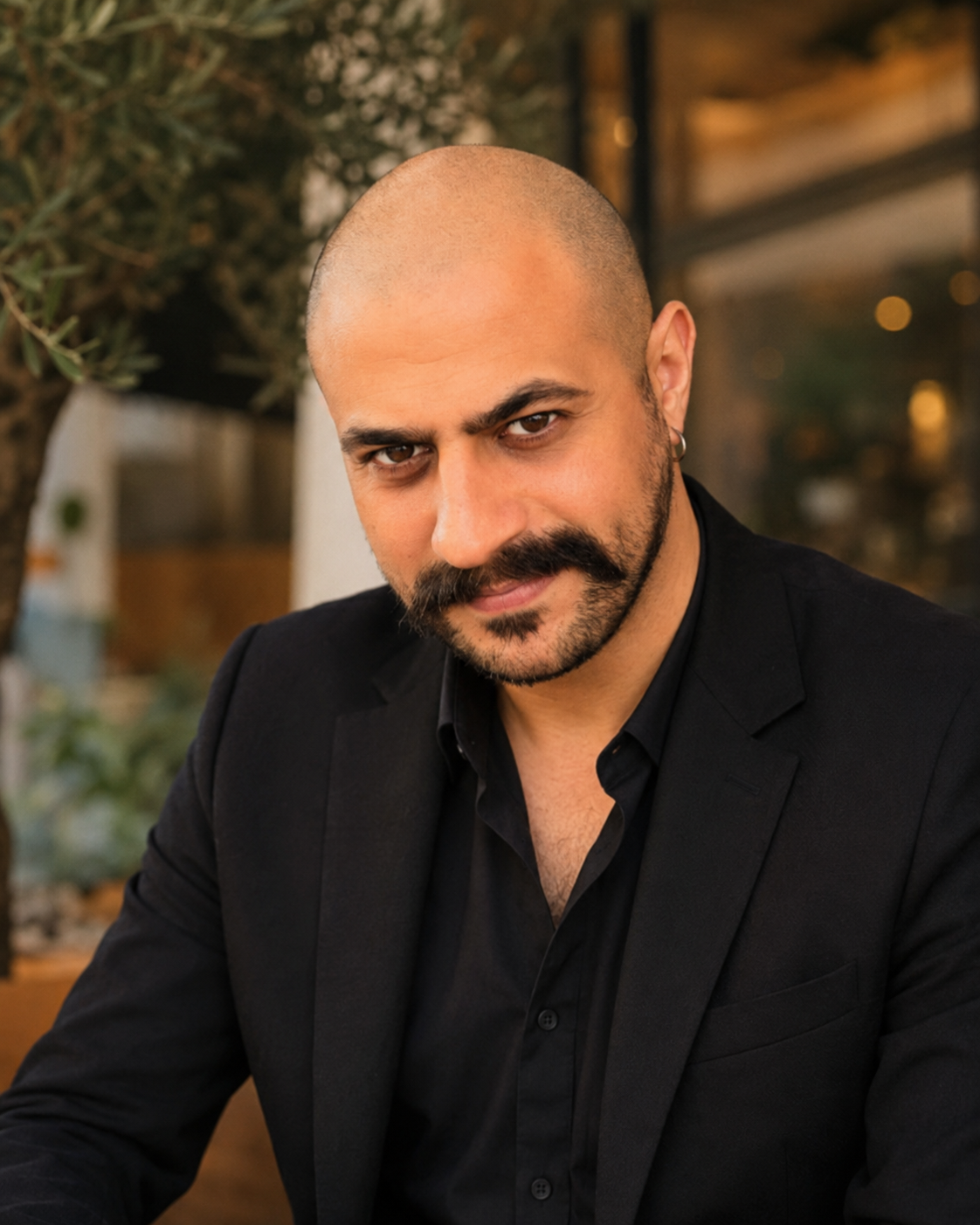 Portrait of composer Onur Nasır